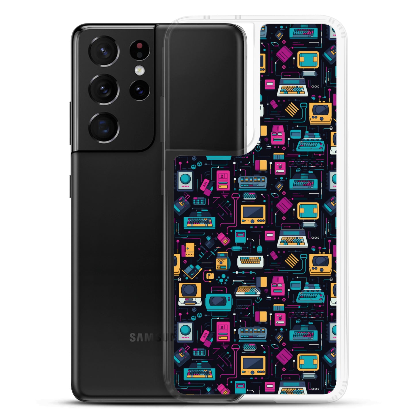 Samsung Case - 80s Tech