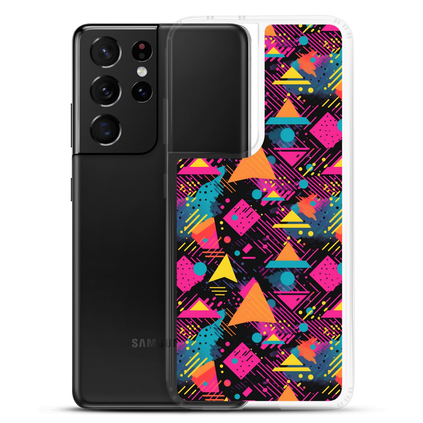 Samsung Case - Pink 80s