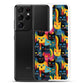 Samsung Case - Colorful Cats Pattern