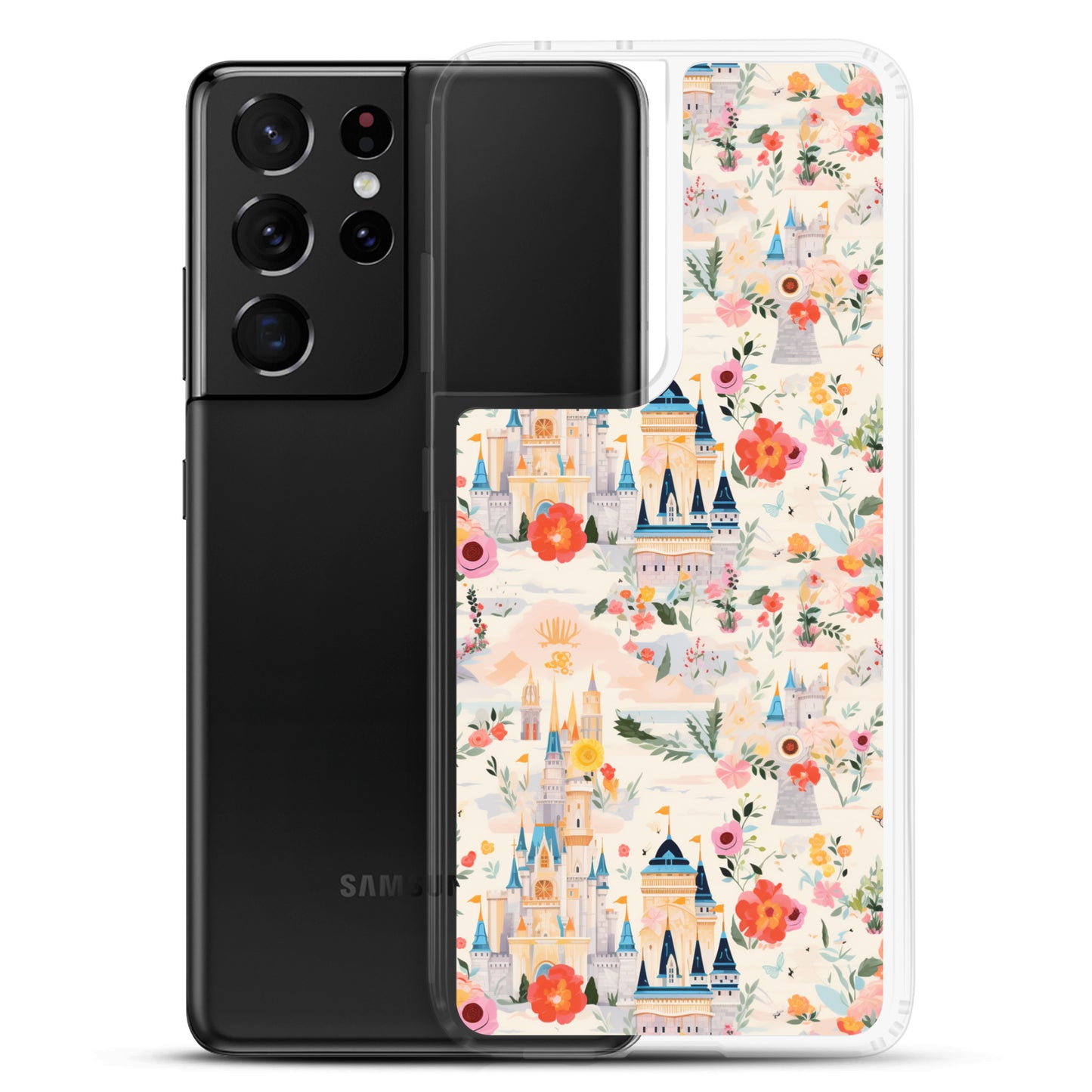 Samsung Case - Castles and Flowers