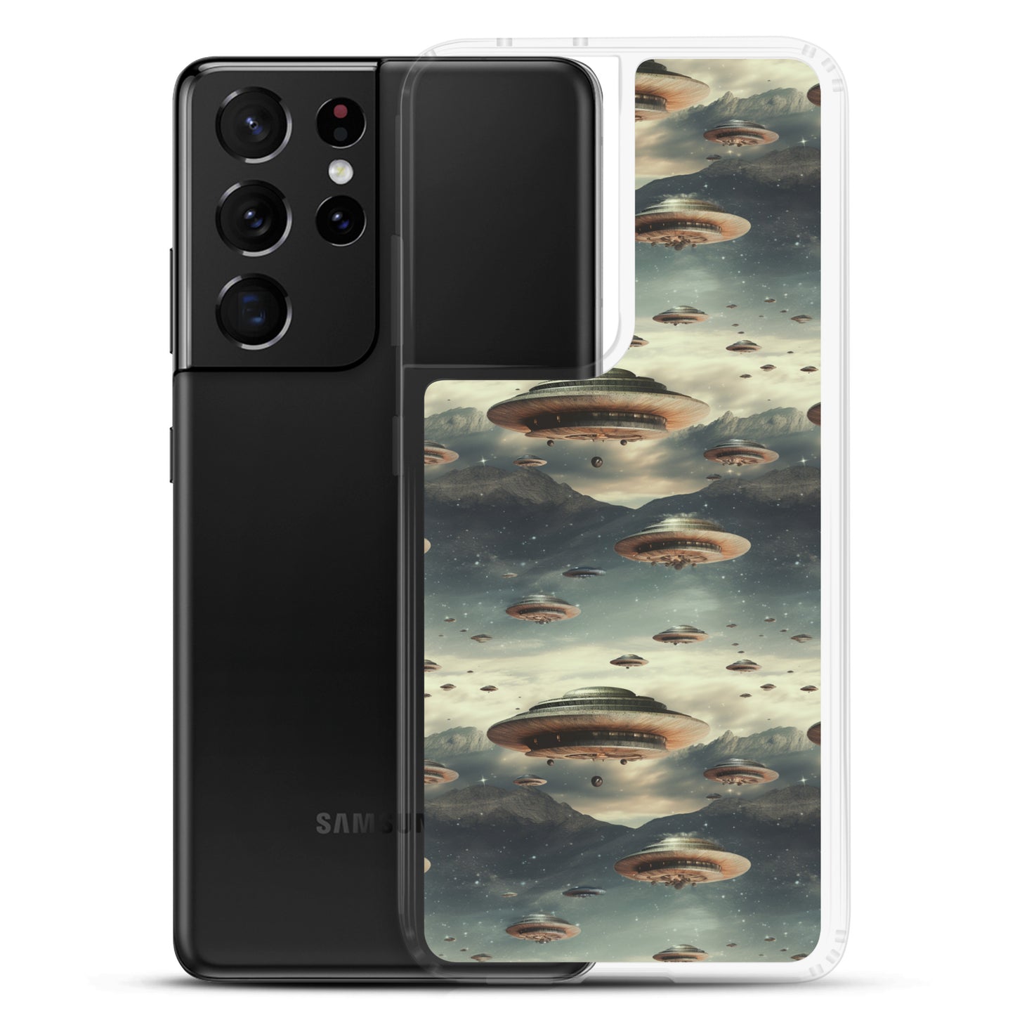 Samsung Case - Flying Saucer Invasion