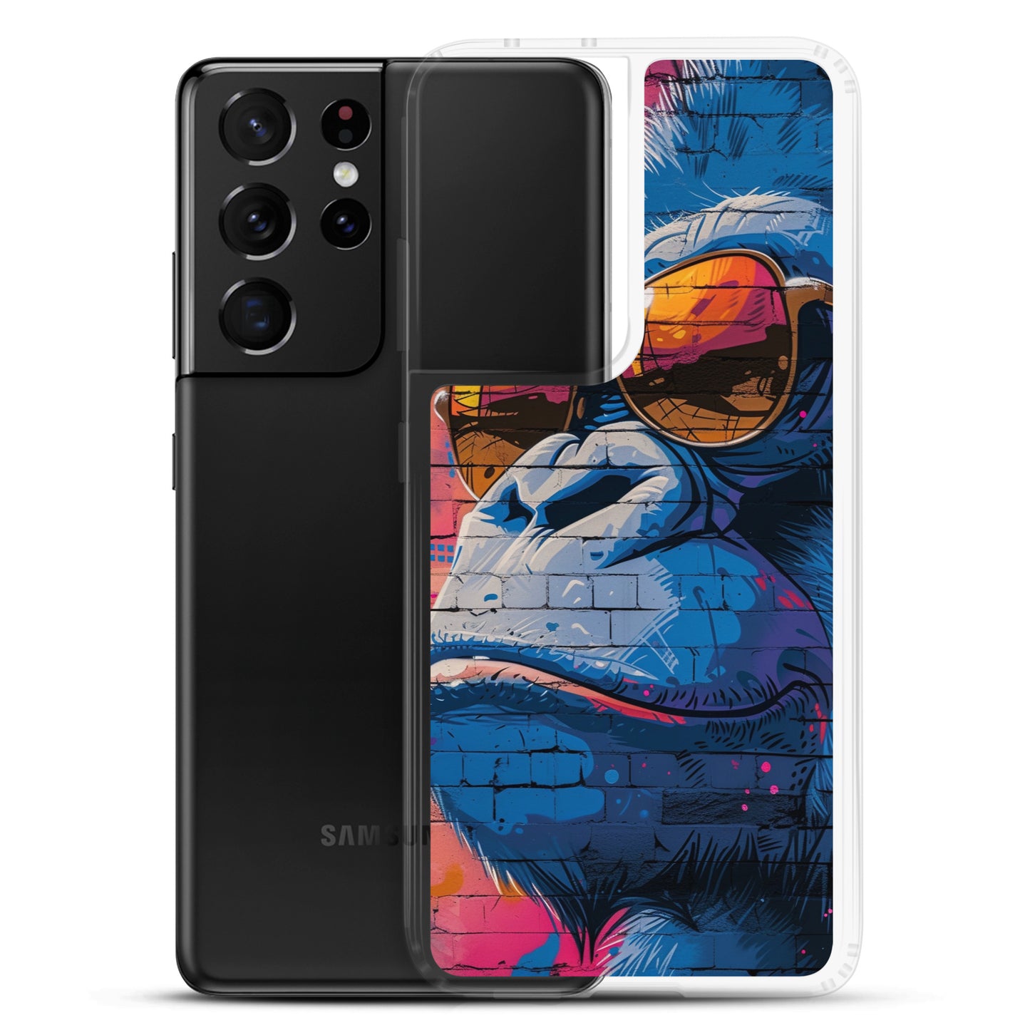 Samsung Case - Gorilla in Graffiti