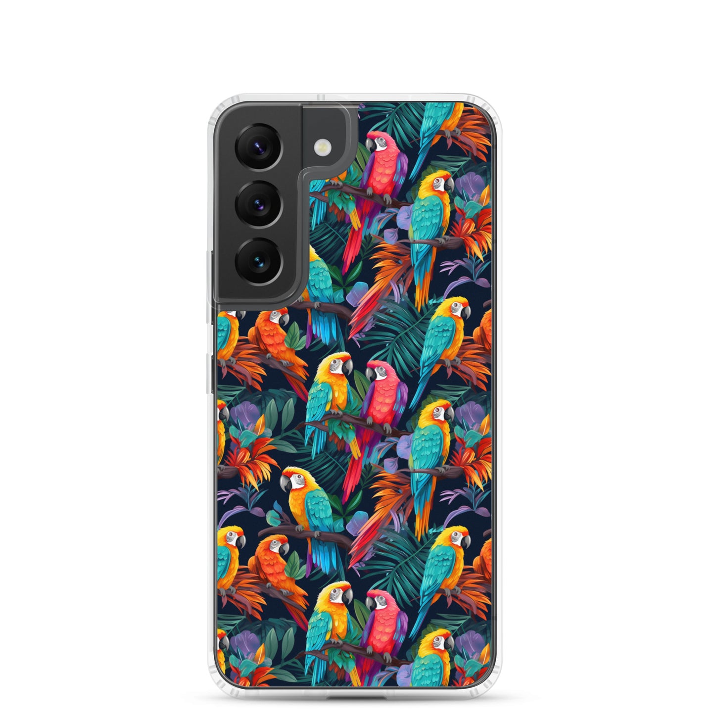 Samsung Case - Colorful Parrots
