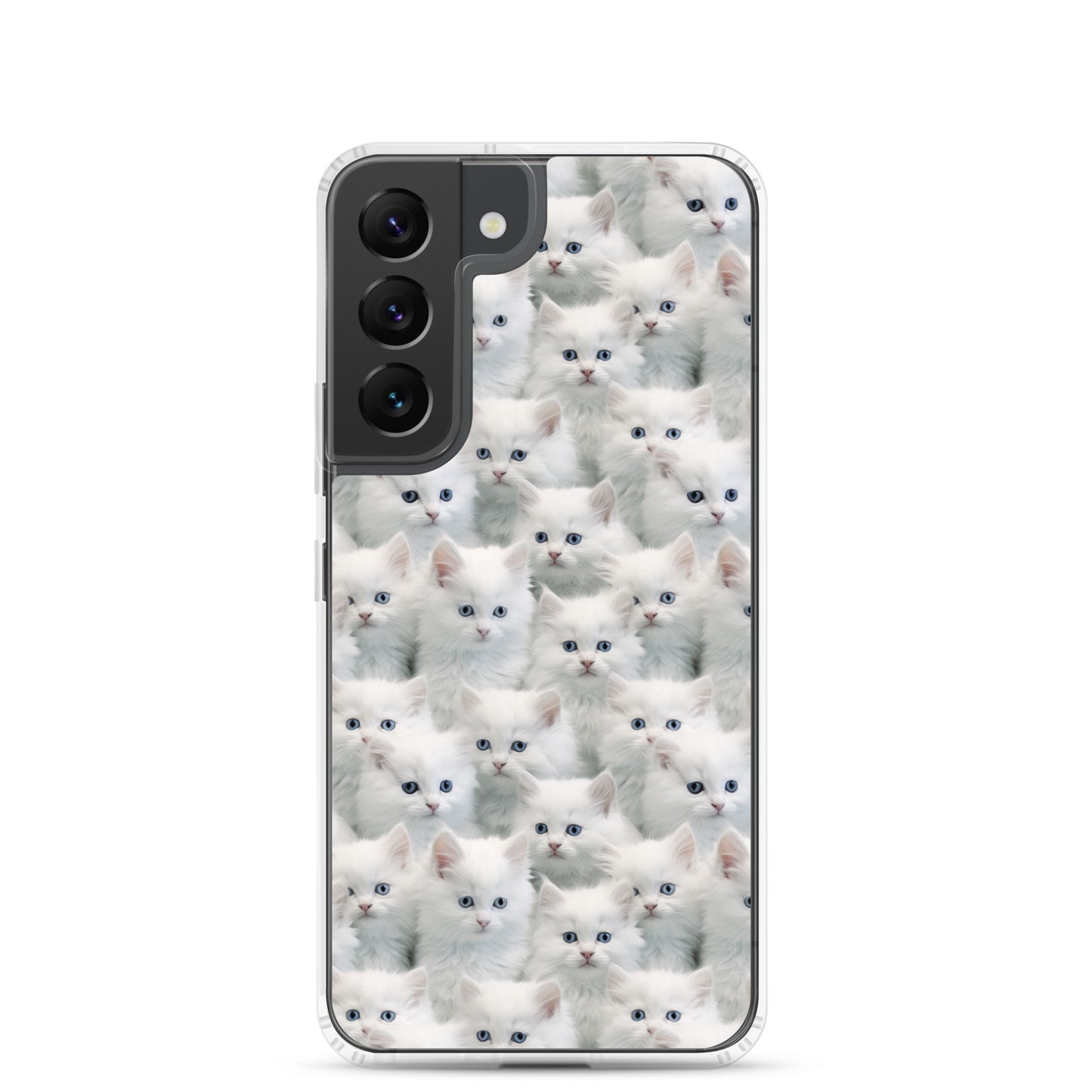 Samsung Case - Cute White Kittens