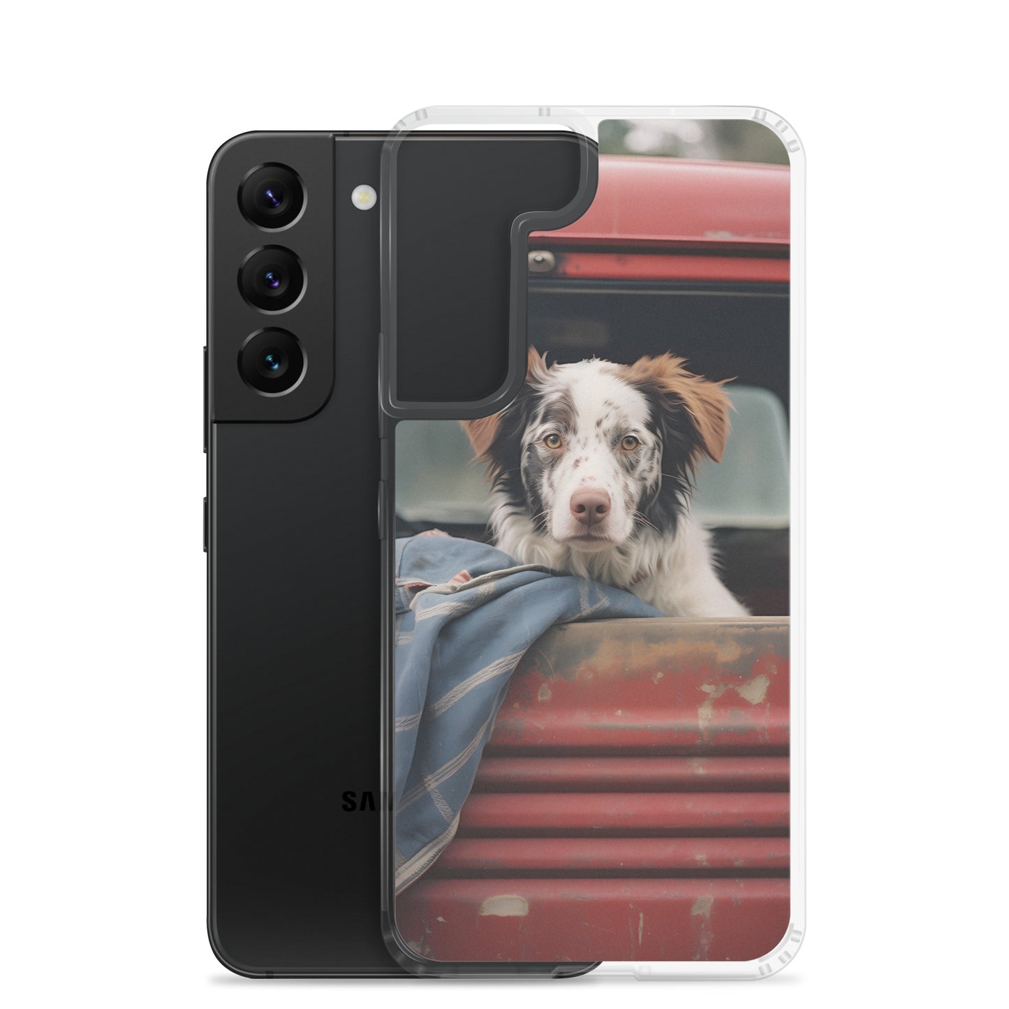 Samsung Case - Dog in a Truck