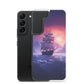 Samsung Case - Seascape Wooden Ship at Dusk