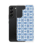 Samsung Case - Blue Ceramic Pattern