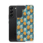 Samsung Case - Pineapple Pattern on Blue