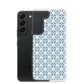 Samsung Case - Ceramic Floral Pattern in Blue