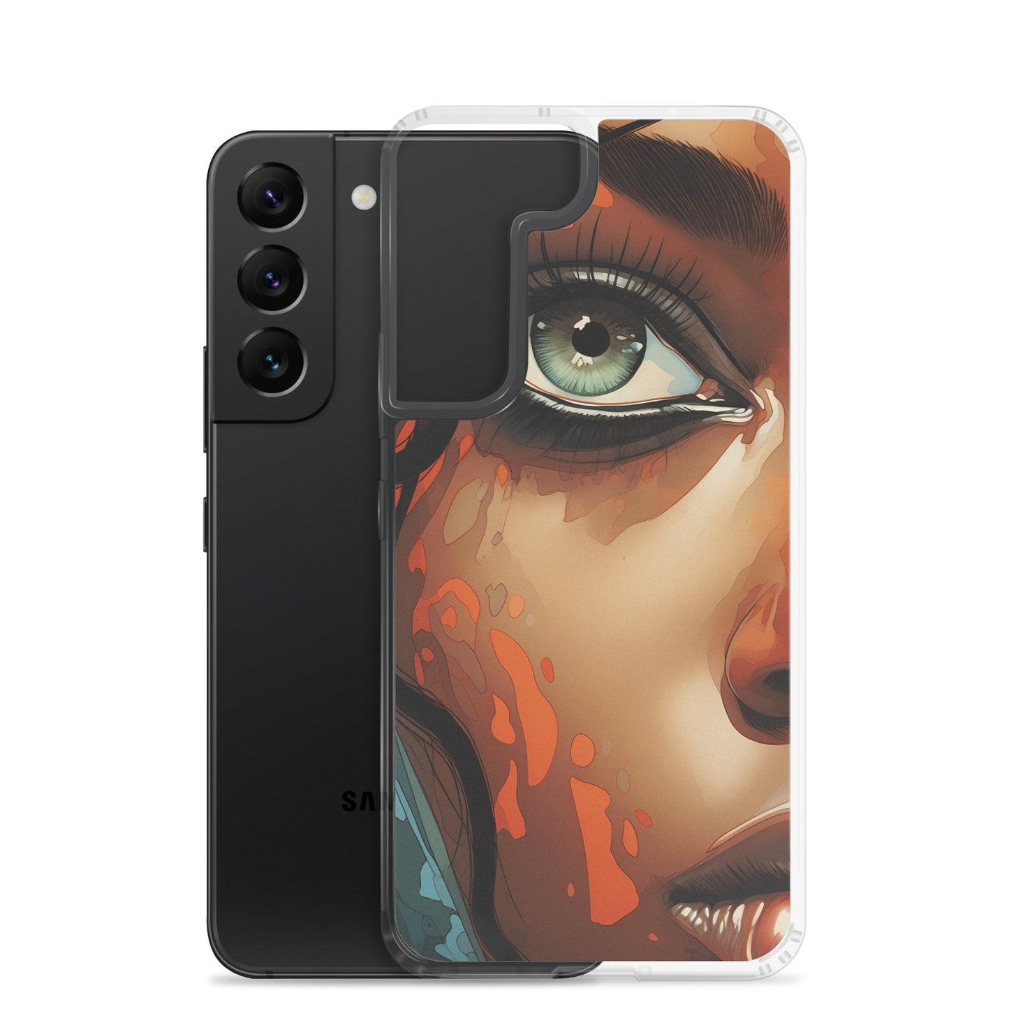 Samsung Case - Aqua Eyes