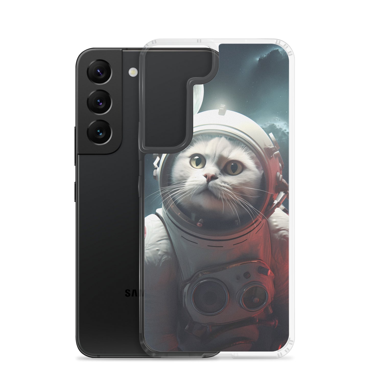 Samsung Case - Cat Astronaut