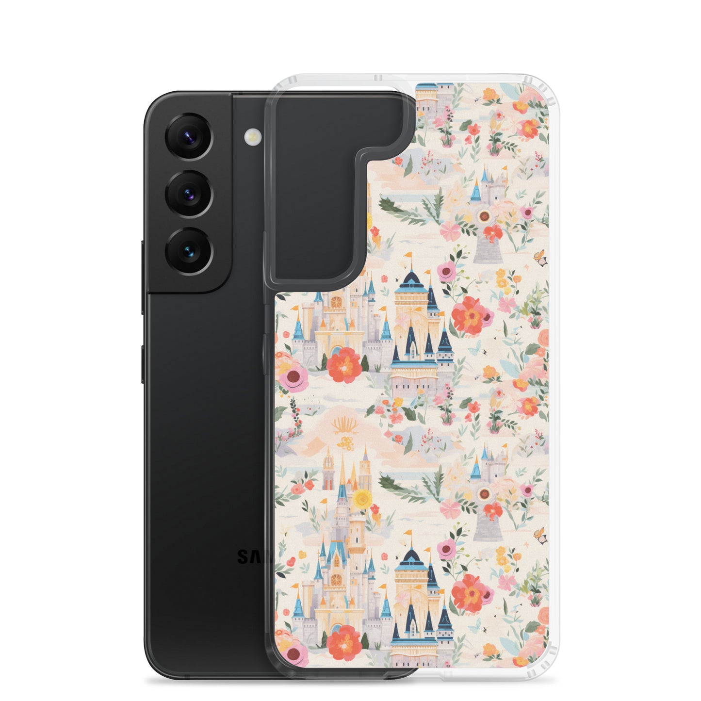 Samsung Case - Castles and Flowers