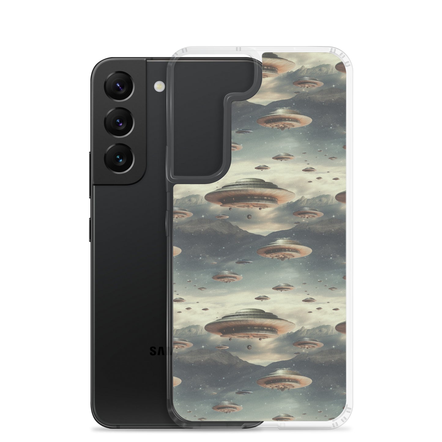 Samsung Case - Flying Saucer Invasion