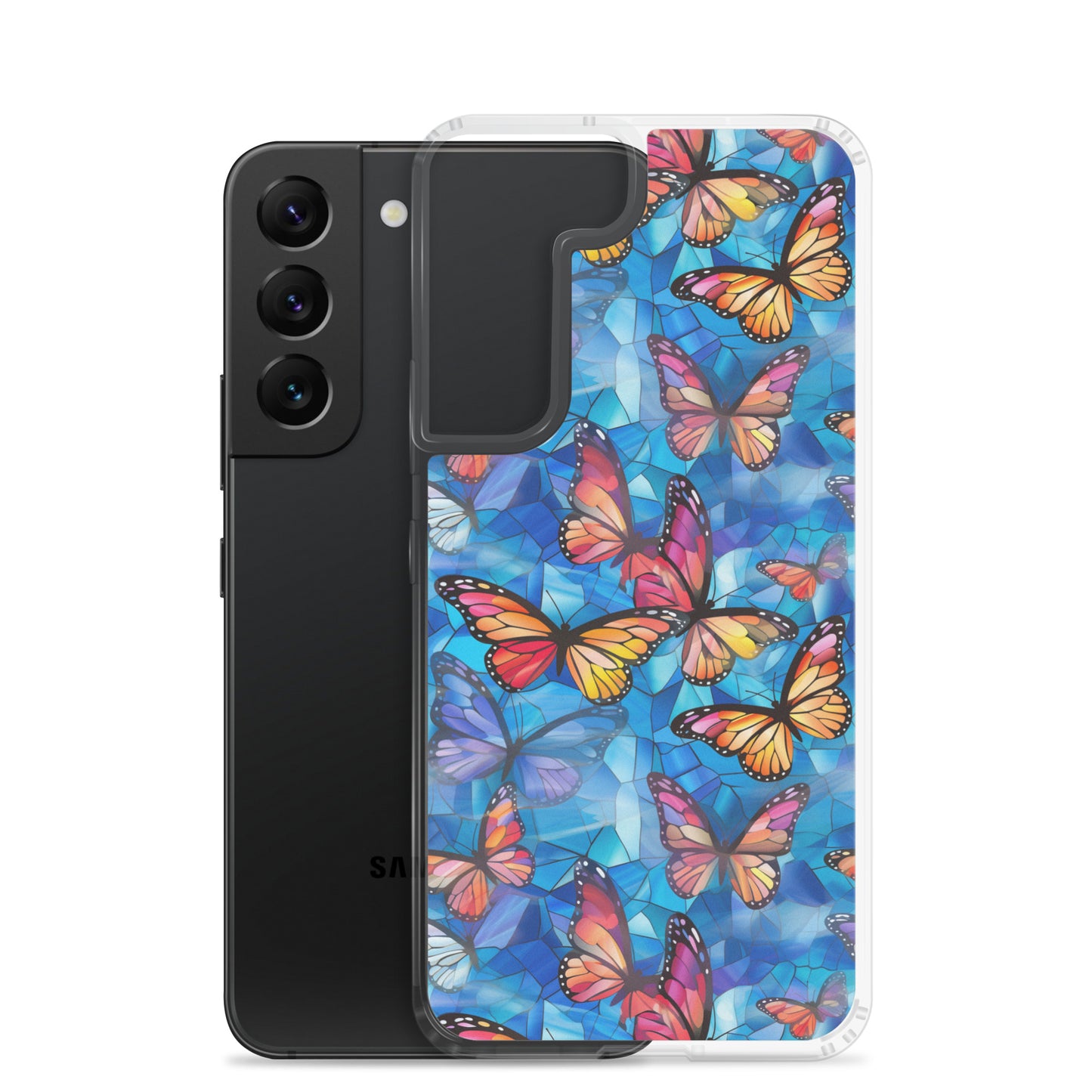 Samsung Case - Mosaic Monarchs