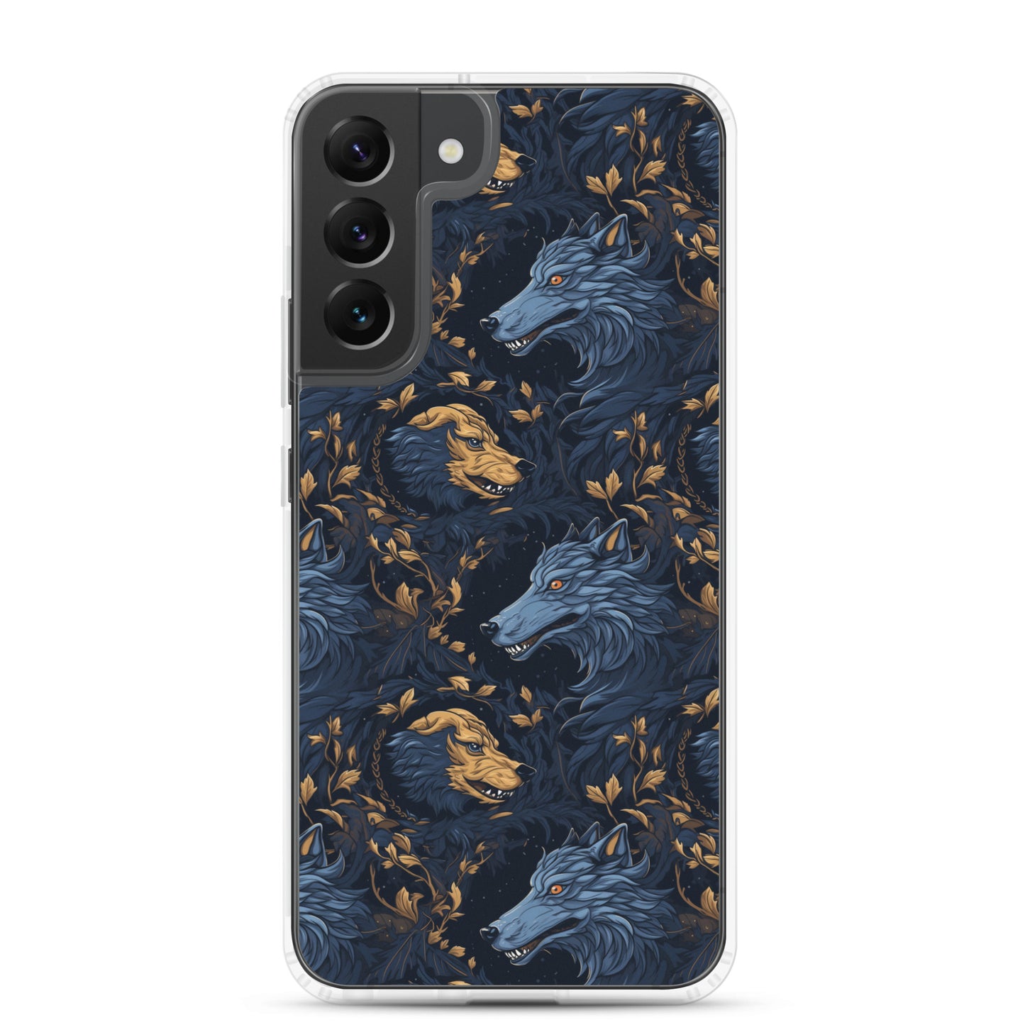 Samsung Case - Wolves Pattern