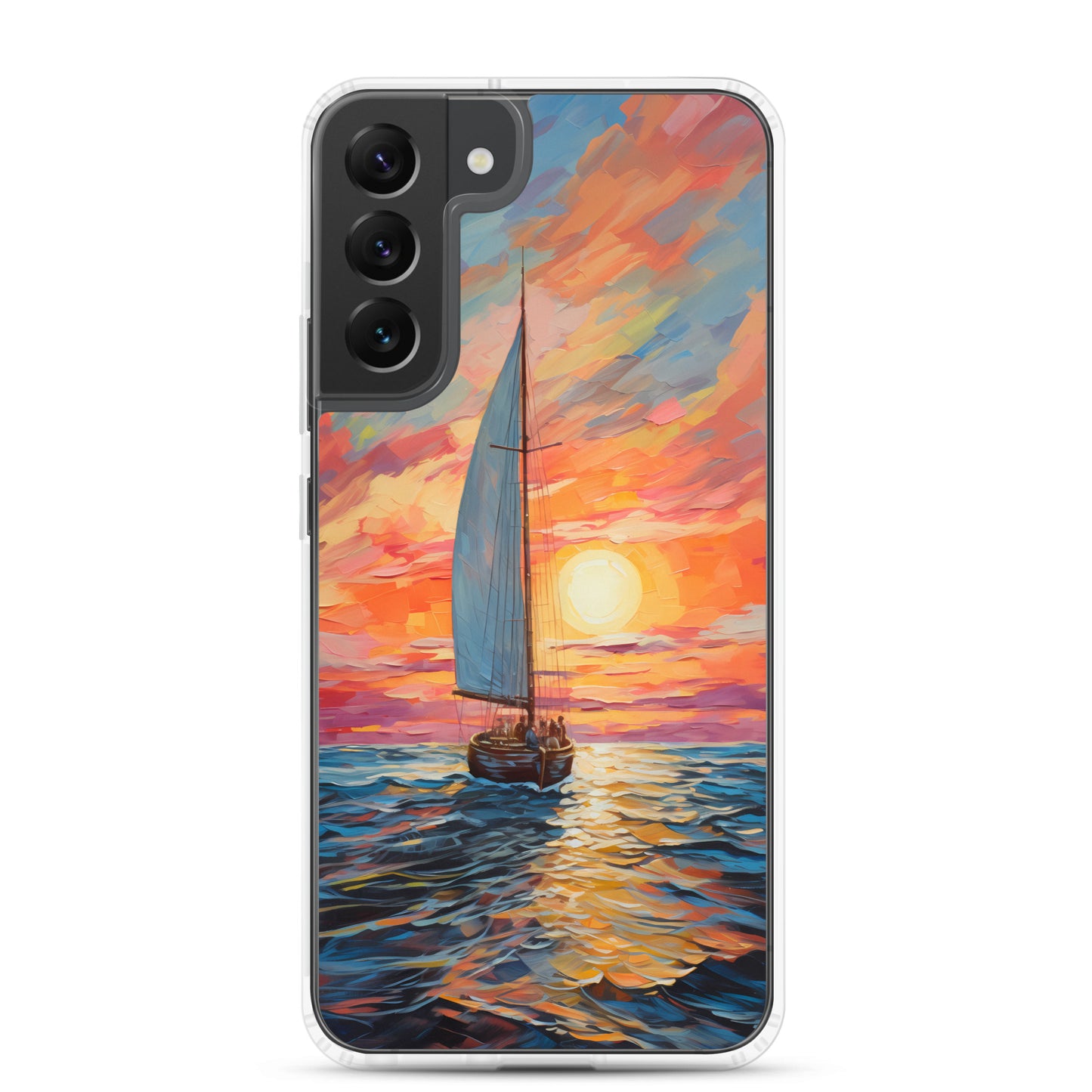 Samsung Case - Luminous Sailboat