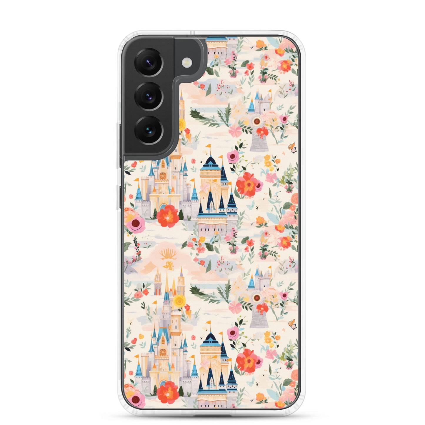 Samsung Case - Castles and Flowers