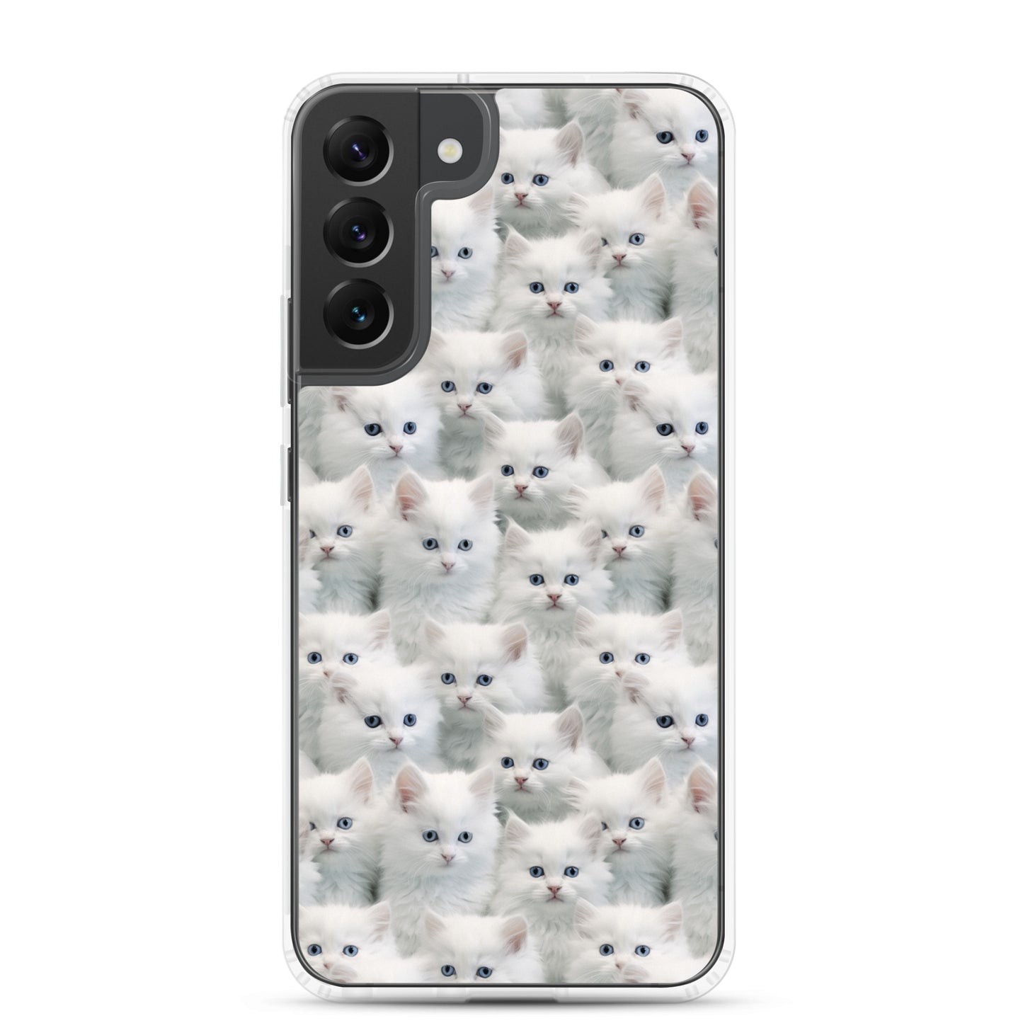 Samsung Case - Cute White Kittens