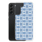 Samsung Case - Blue Ceramic Pattern