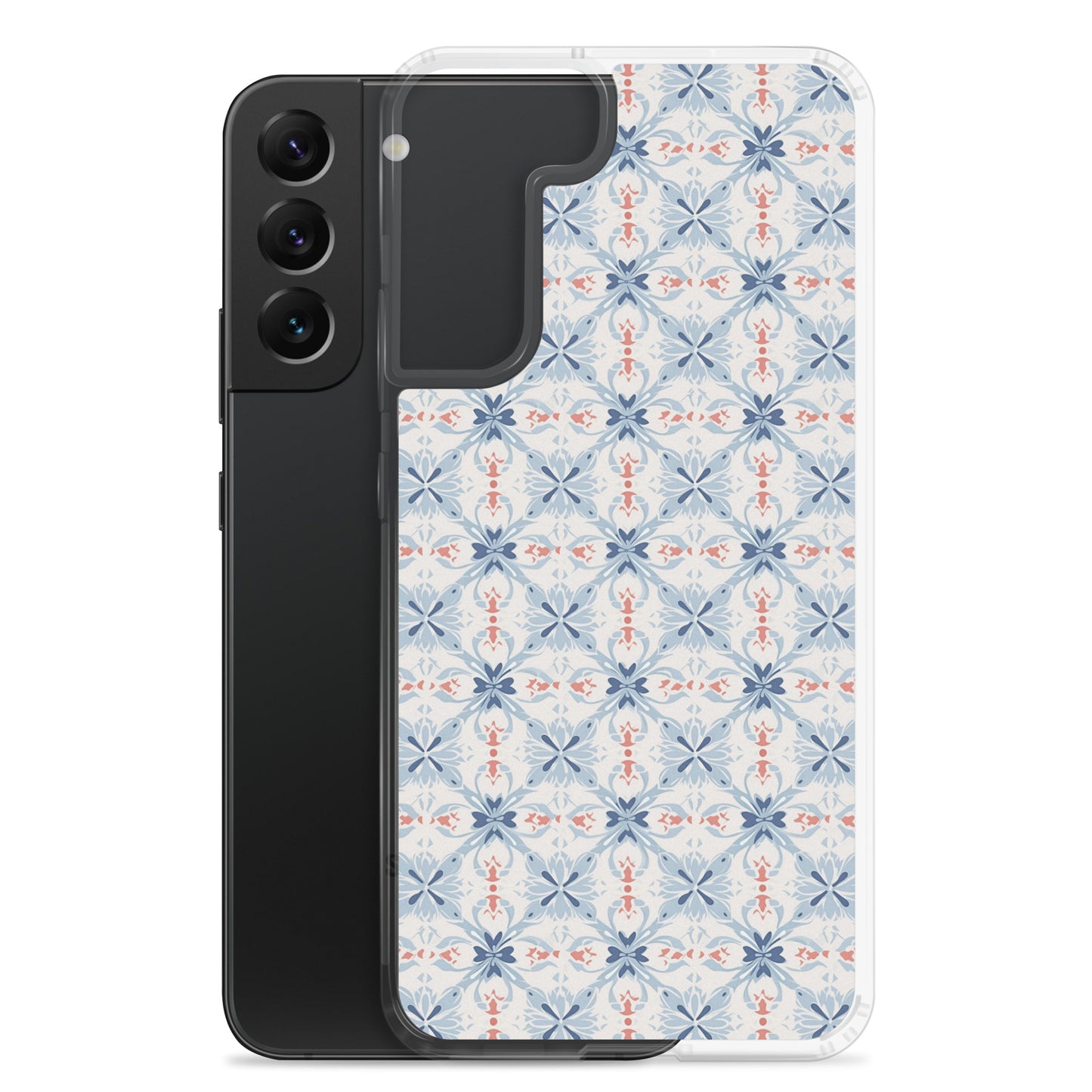 Samsung Case - Floral Ceramic Pattern