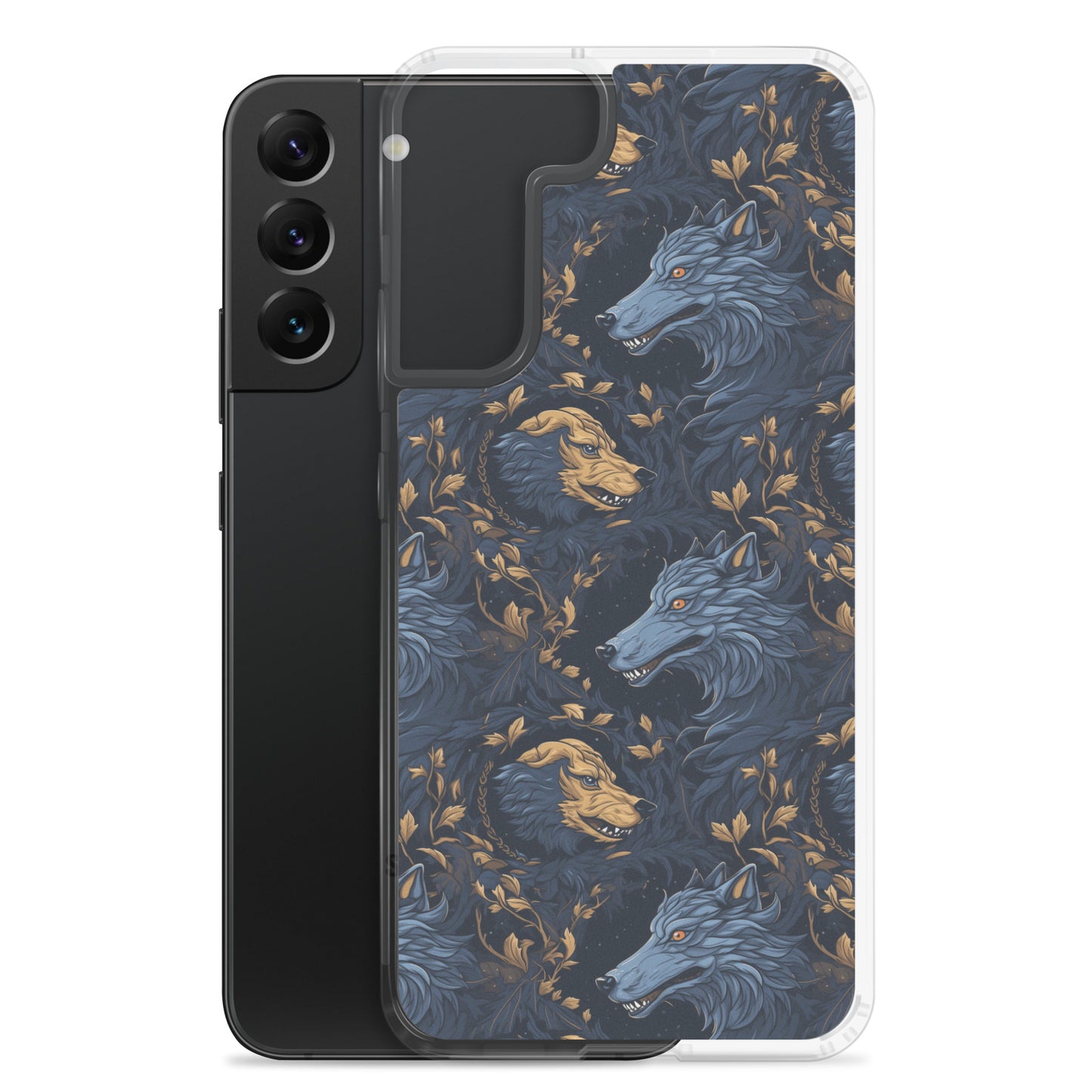 Samsung Case - Wolves Pattern