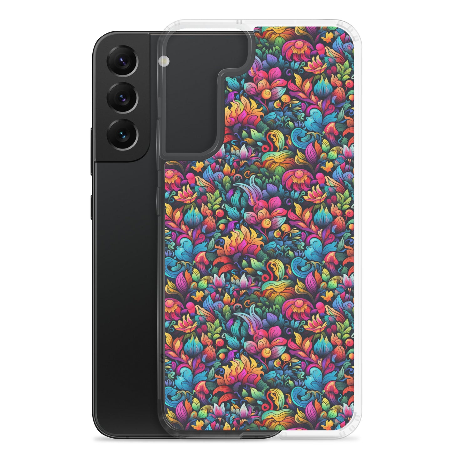Samsung Case - Psychedelic Flowers