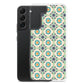 Samsung Case - Teal Ceramic Pattern