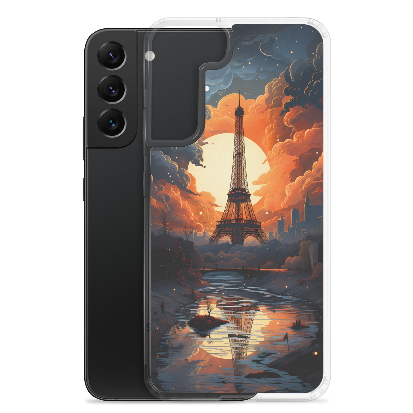 Samsung Case - Eiffel Tower at Dusk