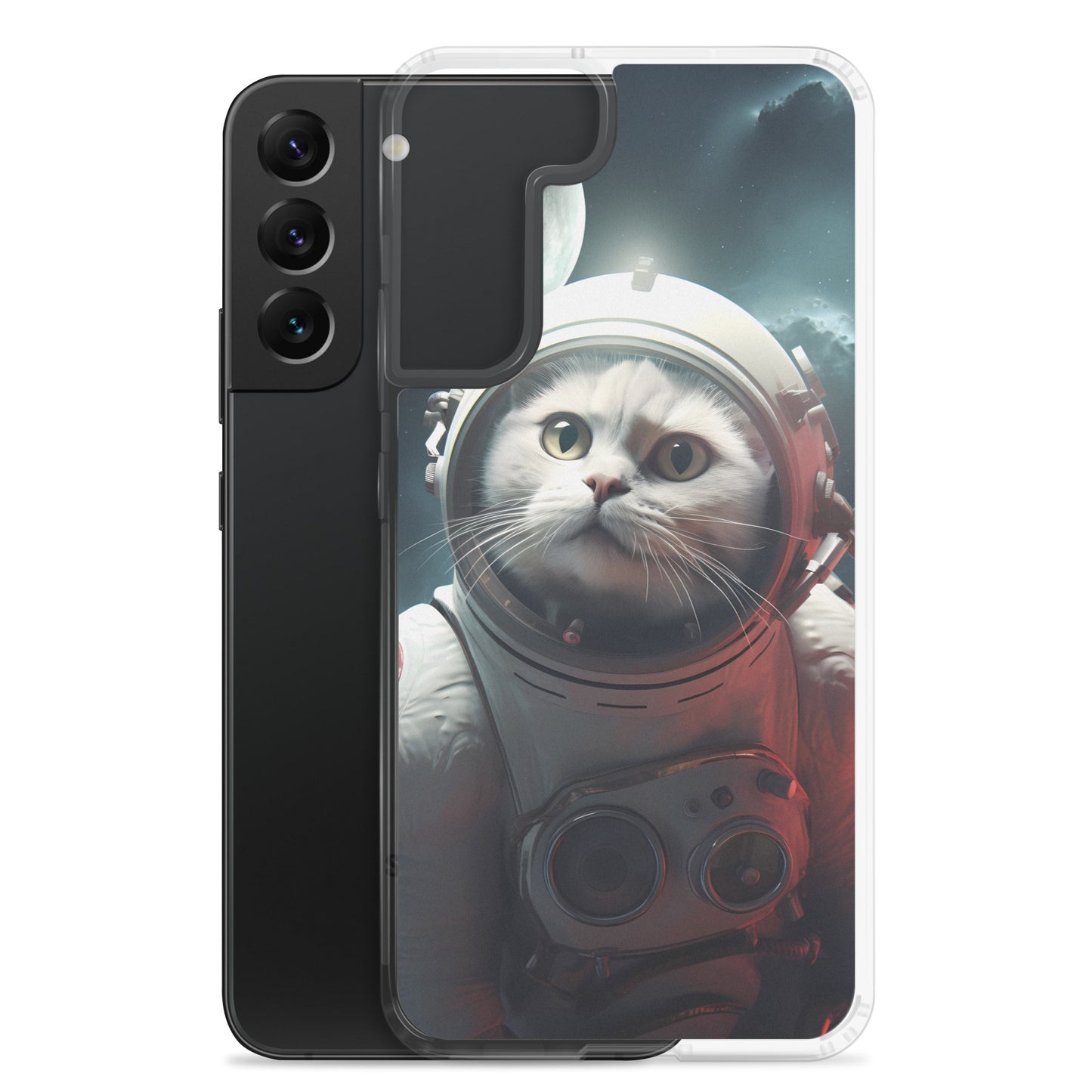 Samsung Case - Cat Astronaut