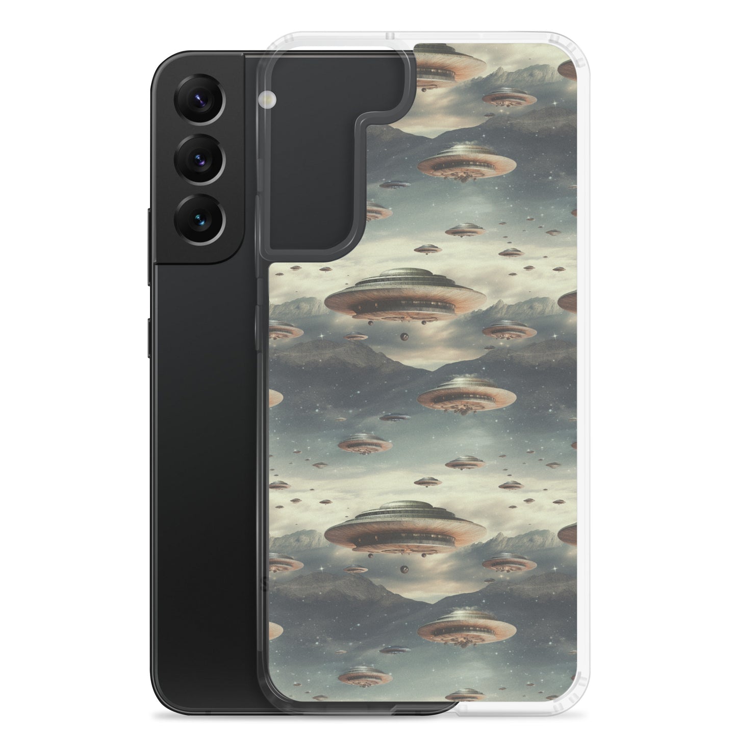 Samsung Case - Flying Saucer Invasion