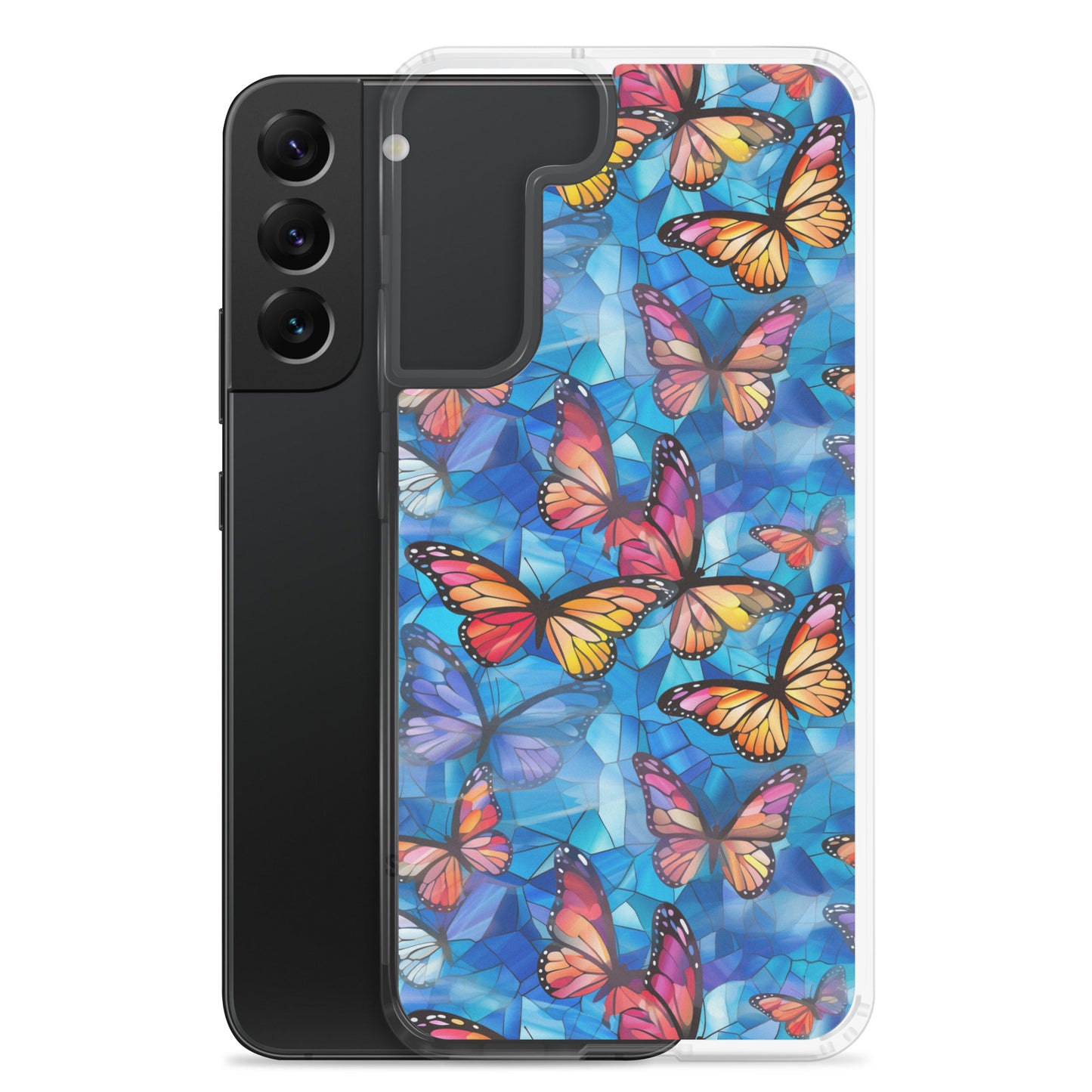 Samsung Case - Mosaic Monarchs