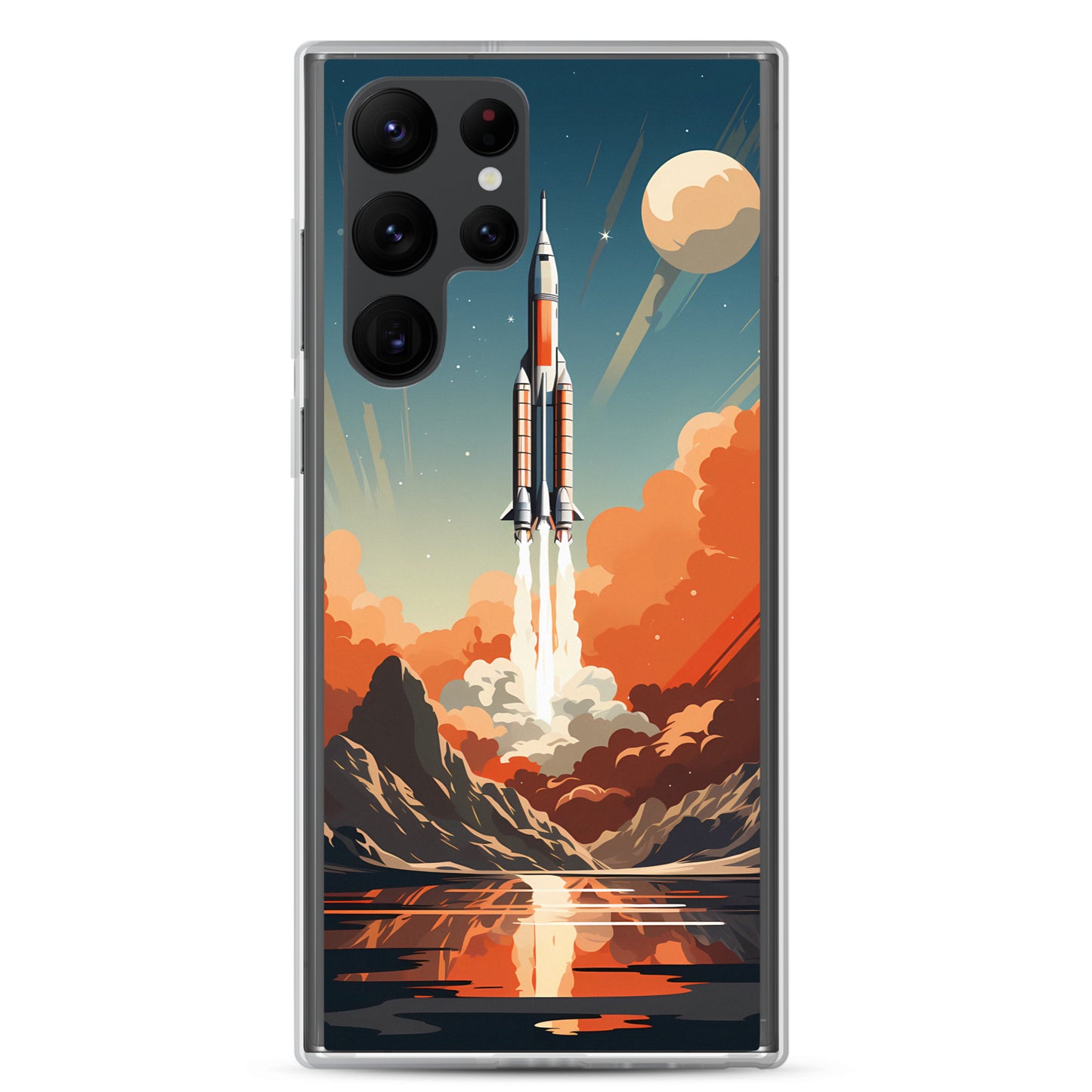Samsung Case - Retro Rocket