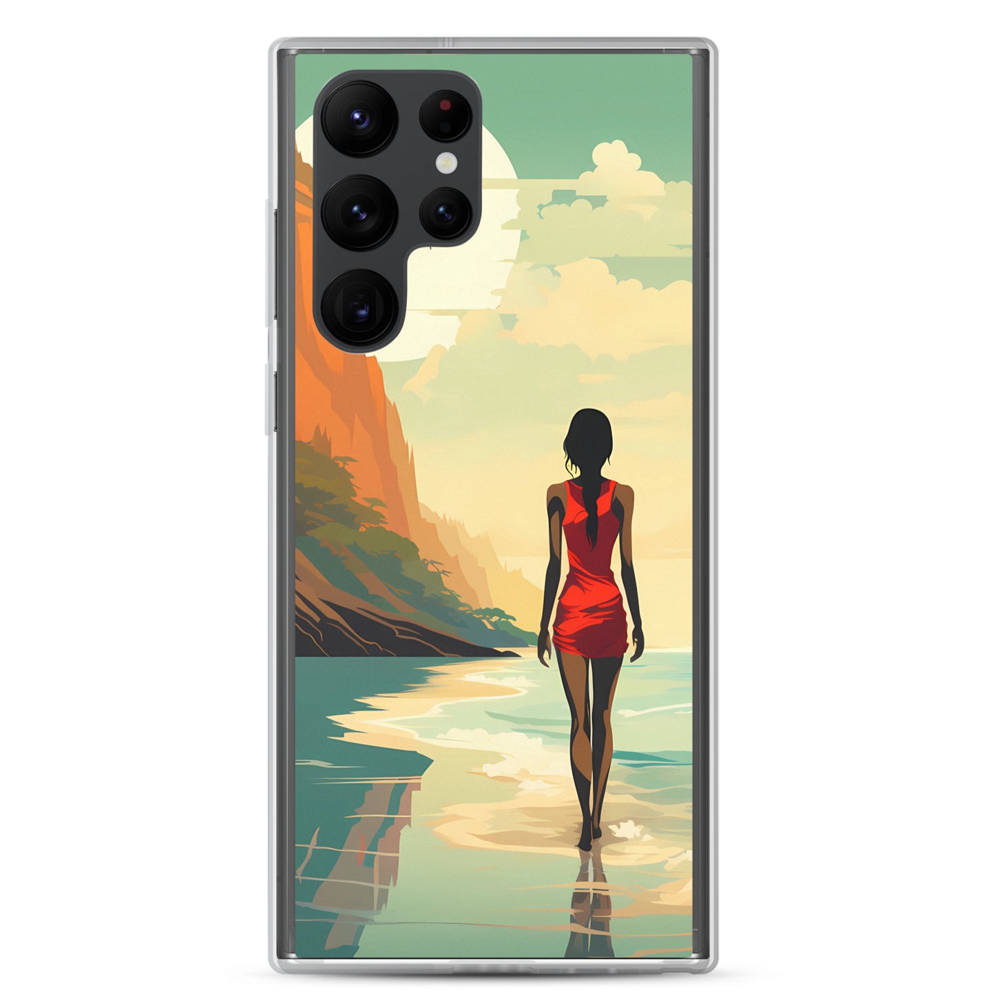 Samsung Case - Minimalist Beach Beauty
