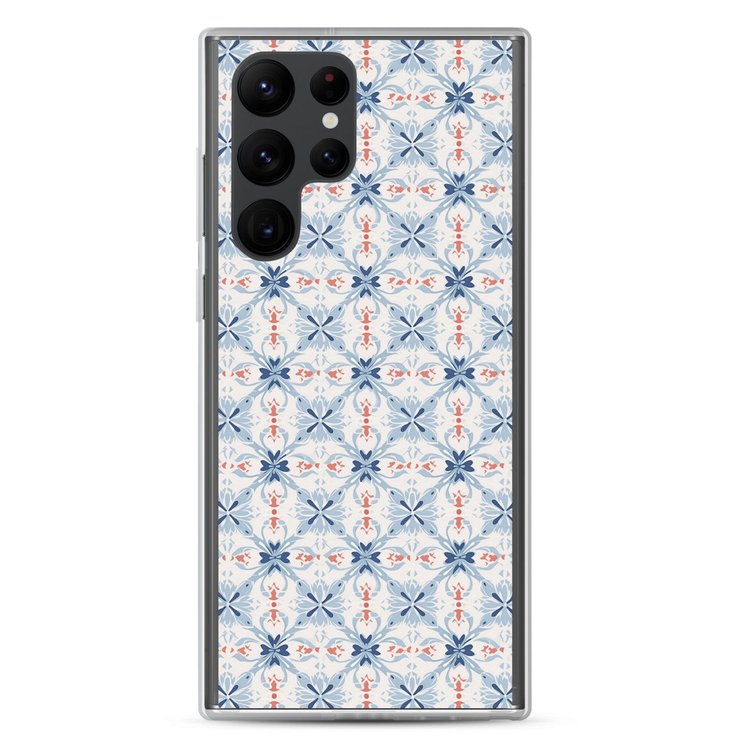 Samsung Case - Floral Ceramic Pattern