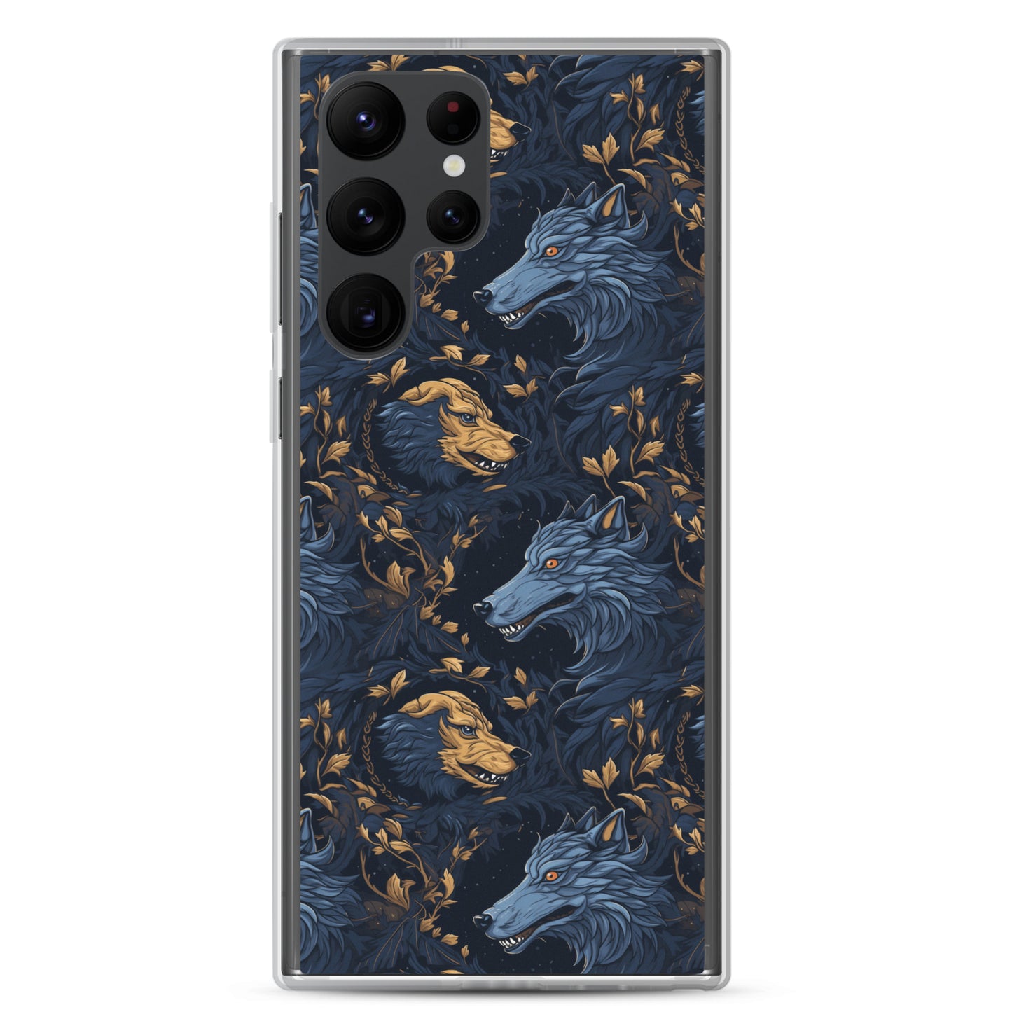 Samsung Case - Wolves Pattern