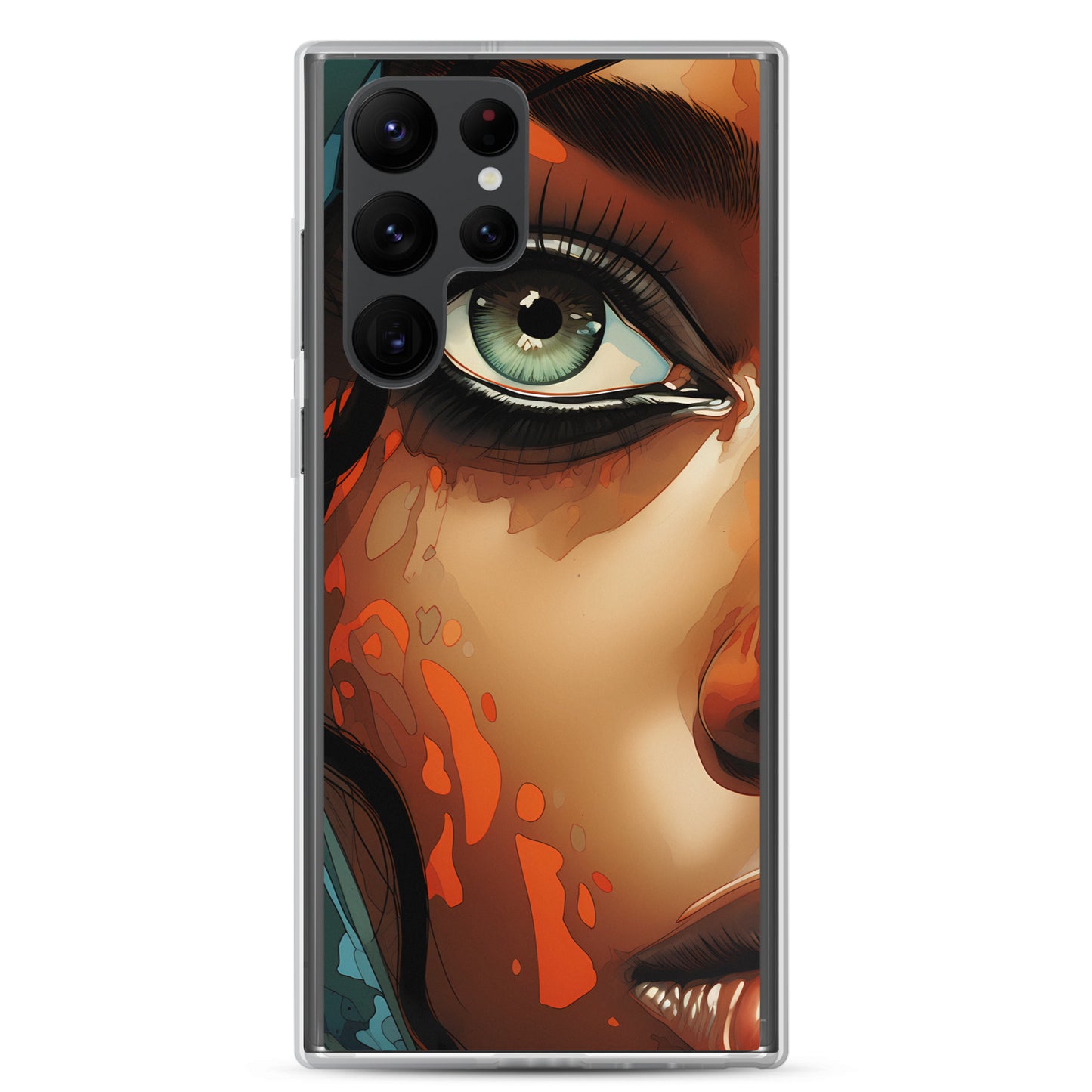 Samsung Case - Aqua Eyes