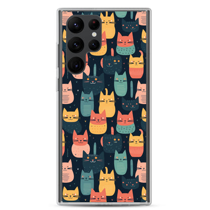 Samsung Case - Abstract Cats