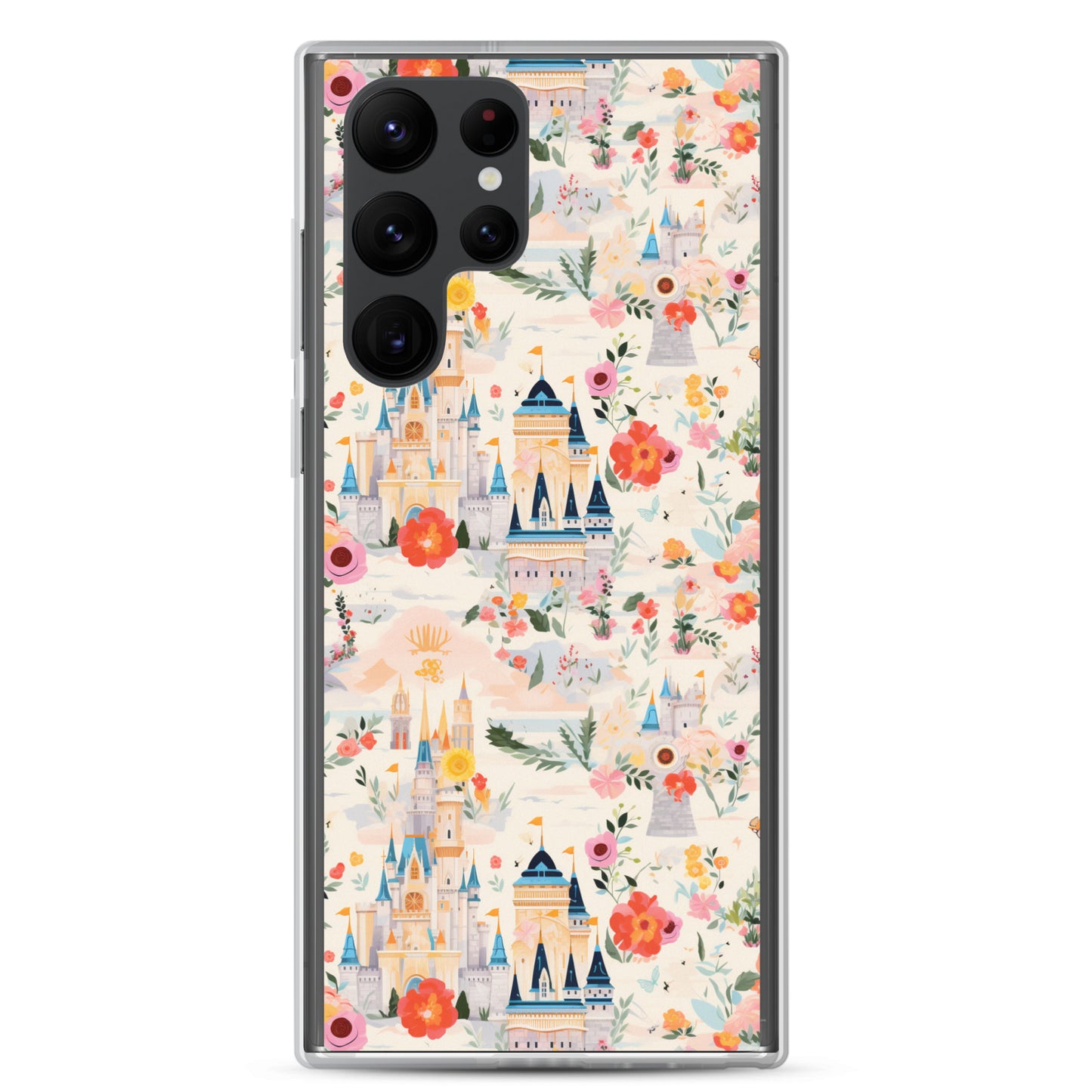 Samsung Case - Castles and Flowers