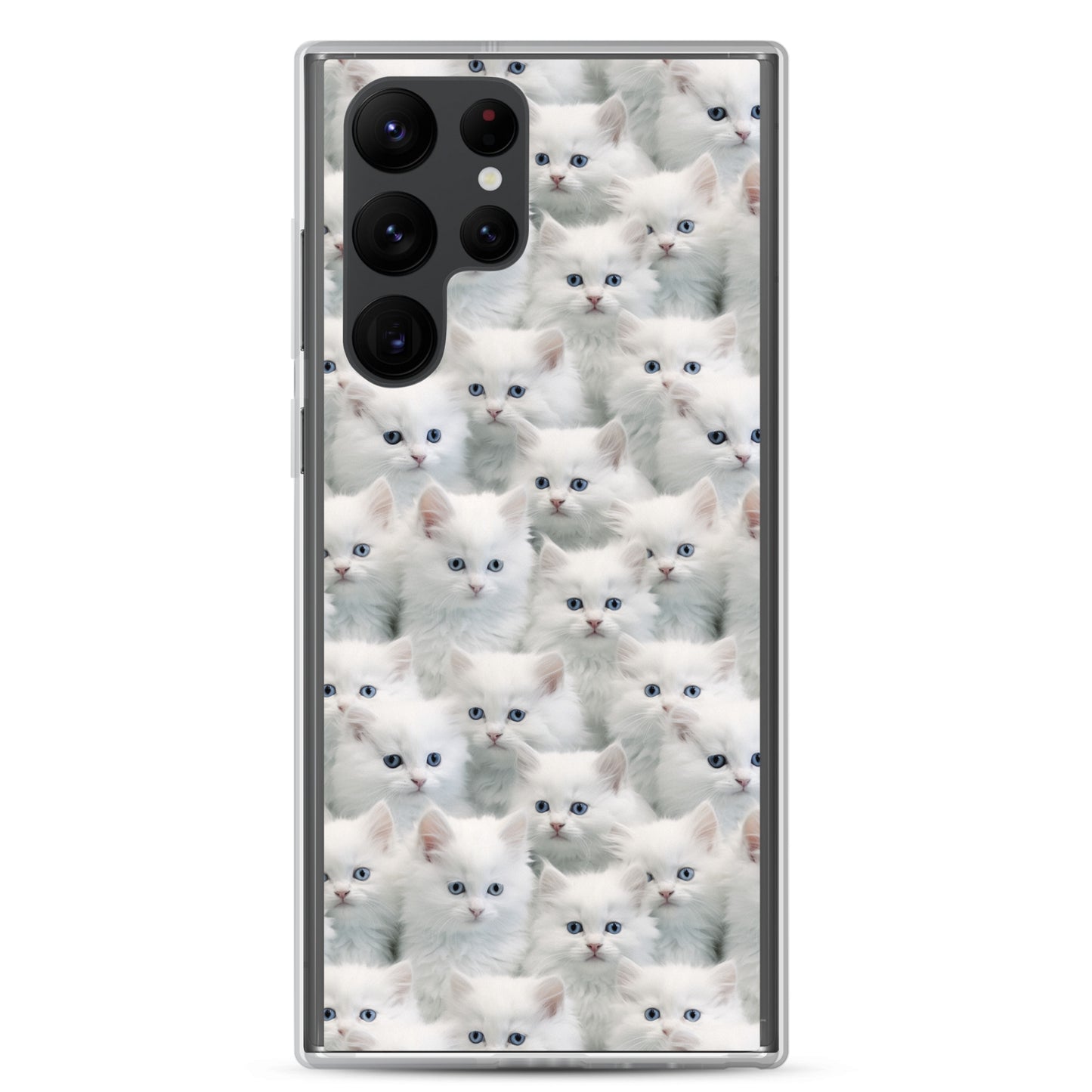 Samsung Case - Cute White Kittens