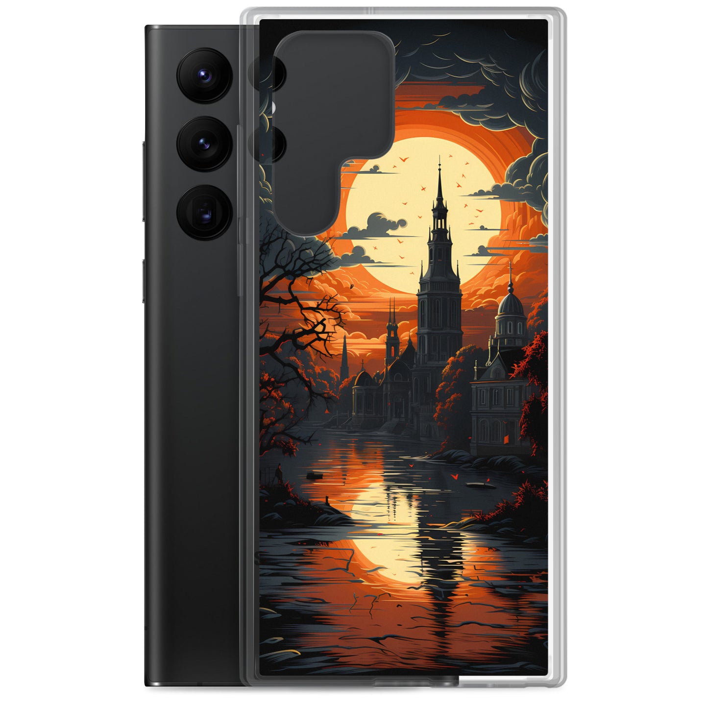 Samsung Case - Dark Amsterdam in Amber