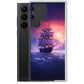 Samsung Case - Seascape Wooden Ship at Dusk