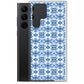 Samsung Case - Blue Ceramic Pattern