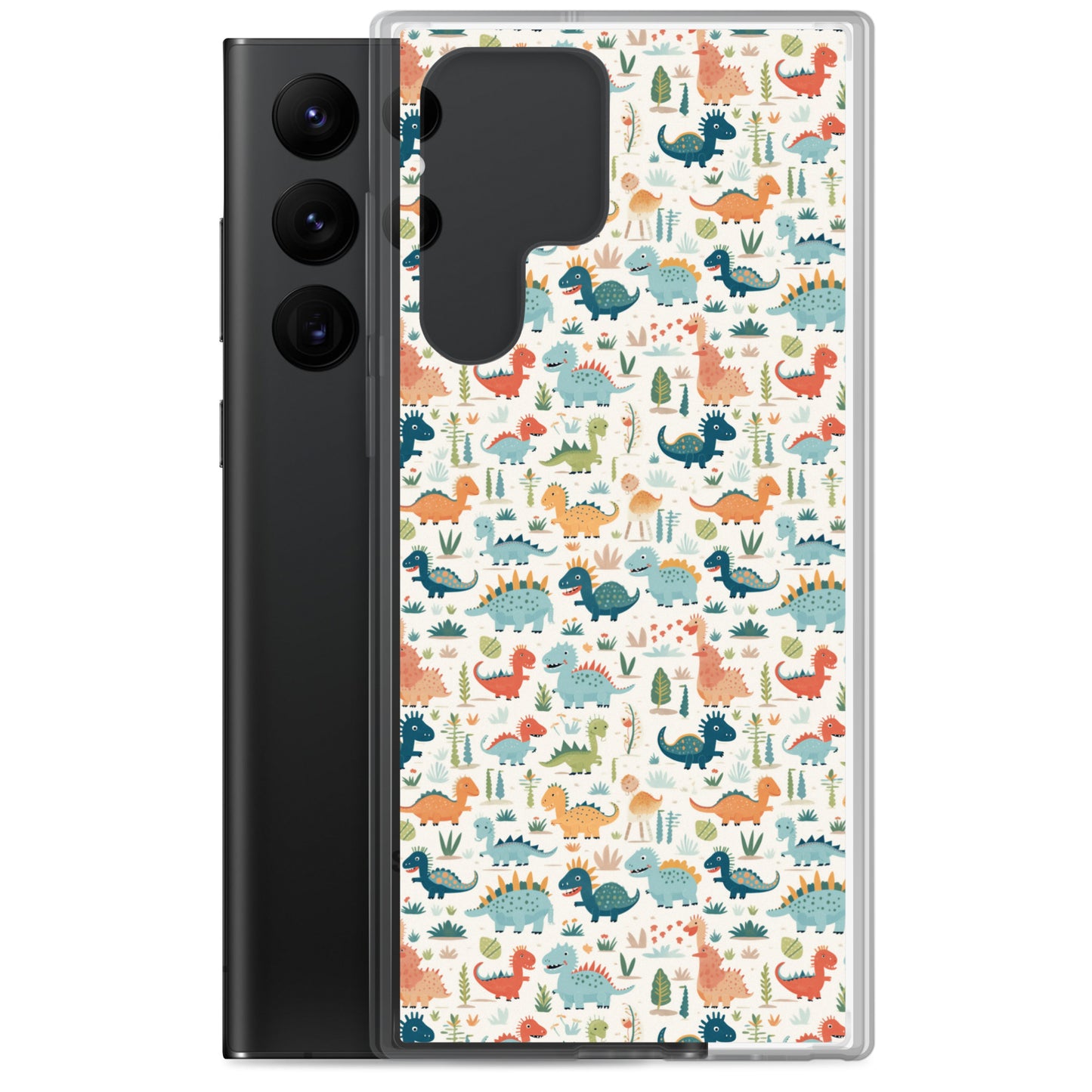 Samsung Case - Cute Dinosaurs Pattern