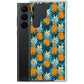 Samsung Case - Pineapple Pattern on Blue
