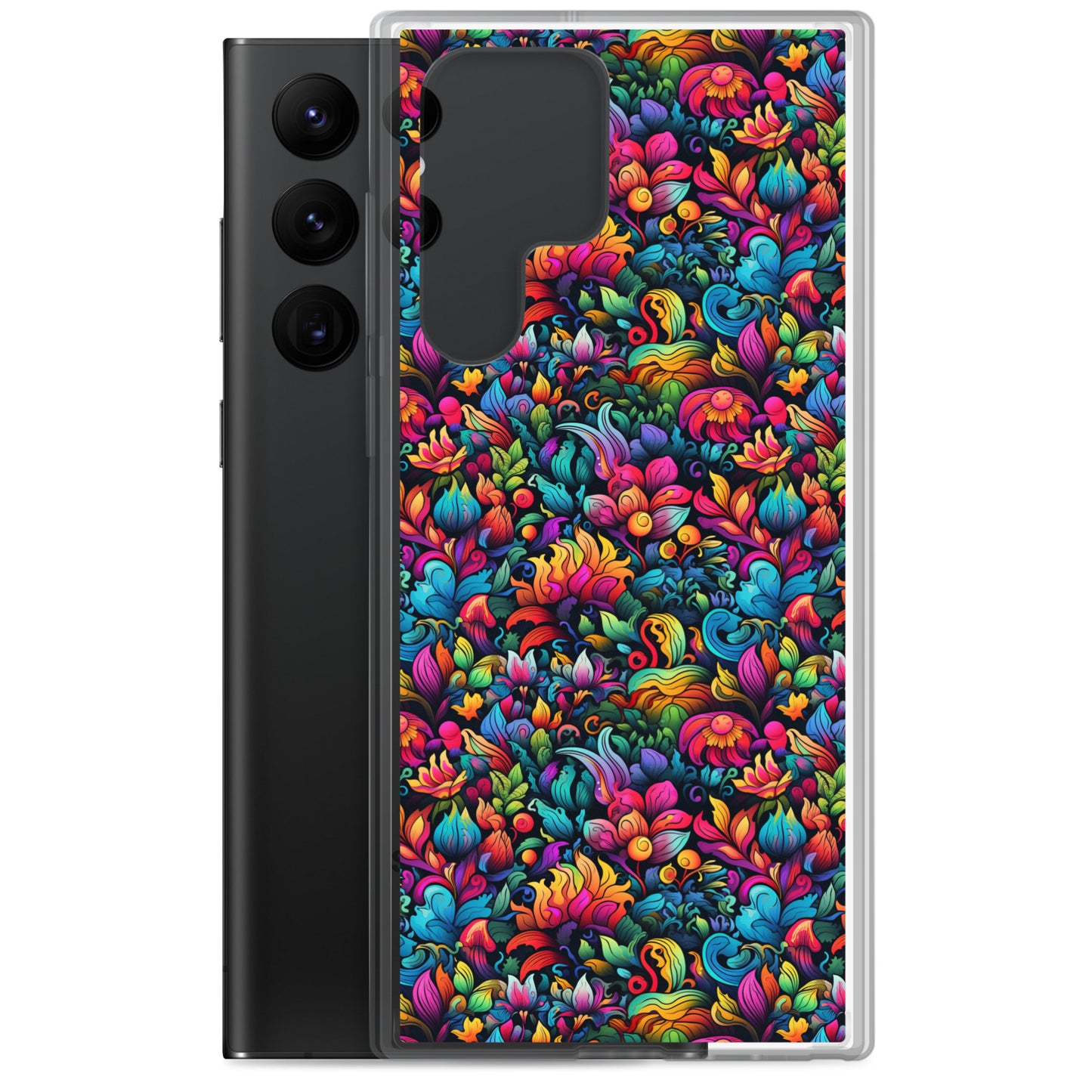 Samsung Case - Psychedelic Flowers
