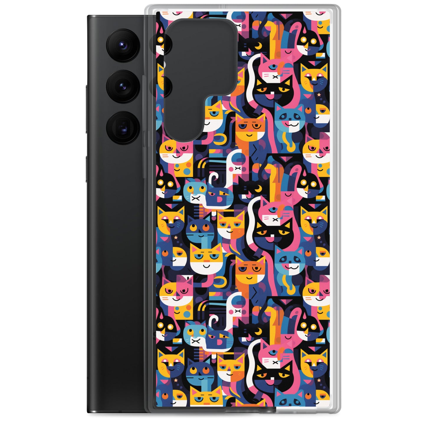 Samsung Case - Colorful Cats
