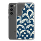 Samsung Case - Leaves on Blue