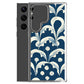 Samsung Case - Leaves on Blue
