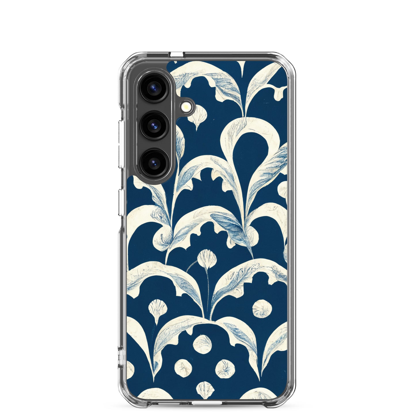 Samsung Case - Leaves on Blue