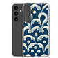 Samsung Case - Leaves on Blue